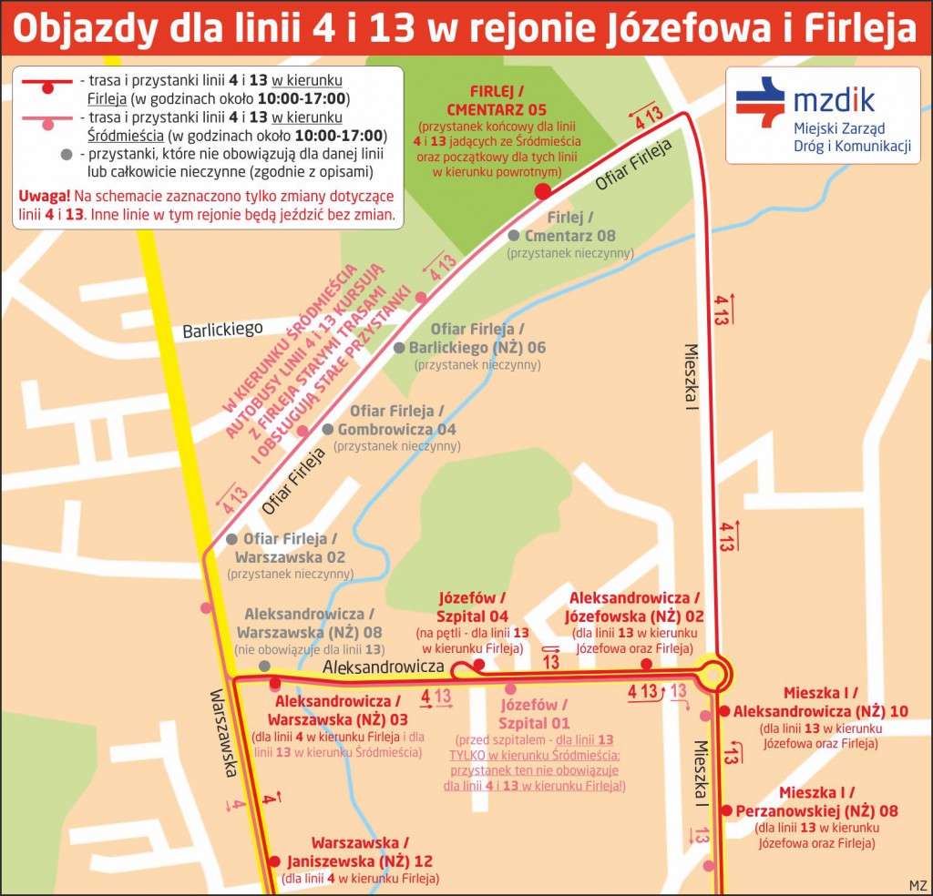 Objazd-Jozefow-Firlej