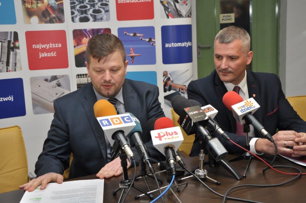 Dobre wiadomosci przekazali wiceprezydent Zawodnik i marszałek Rajkowski