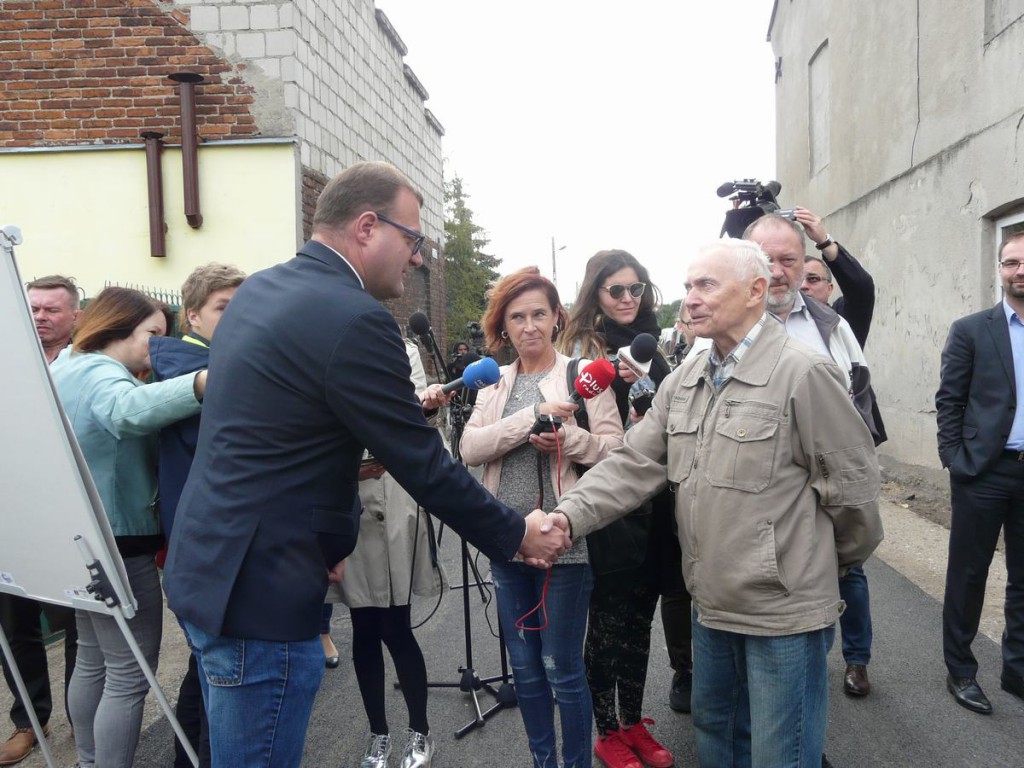 Radomianin dziękuje prezydentowi Witkowskiemu