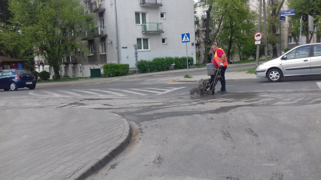 Roboty na Struga prowadza Wodociągi Miejskie