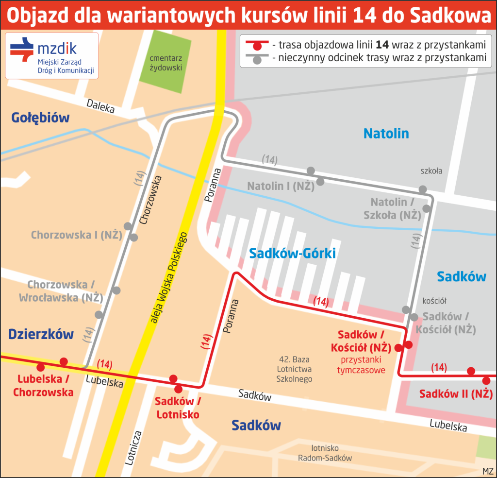 Objazd-Chorzowska