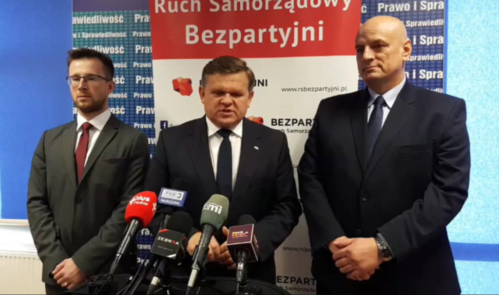 Bezpartyjni Samorządowcy poparli Skurkiewicza
