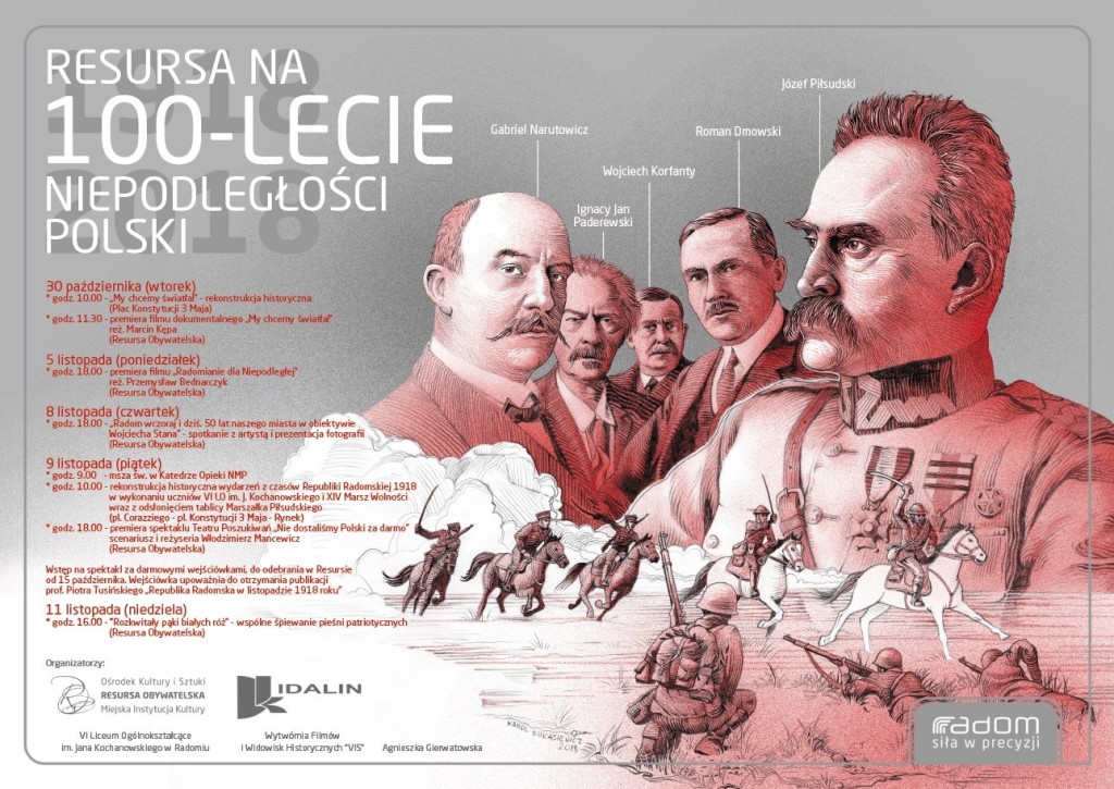 resursa na 100-lecie plakat