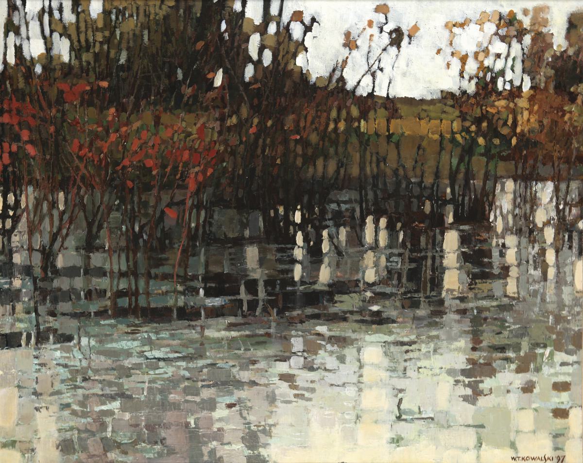 100x80 Bieniendzickie klimaty akryl 1997