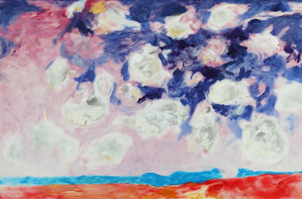Suskowola w maju (dla Ewy), 2006-2007, olej, płótno, 80 x 120 cm
