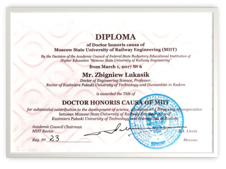 Que significa doctor honoris causa