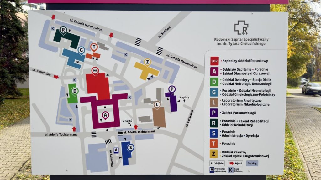 Czytelnie i przejrzyście. Dzięki nowym oznaczeniom nie zabłądzisz na terenie przyszpitalnym RSS