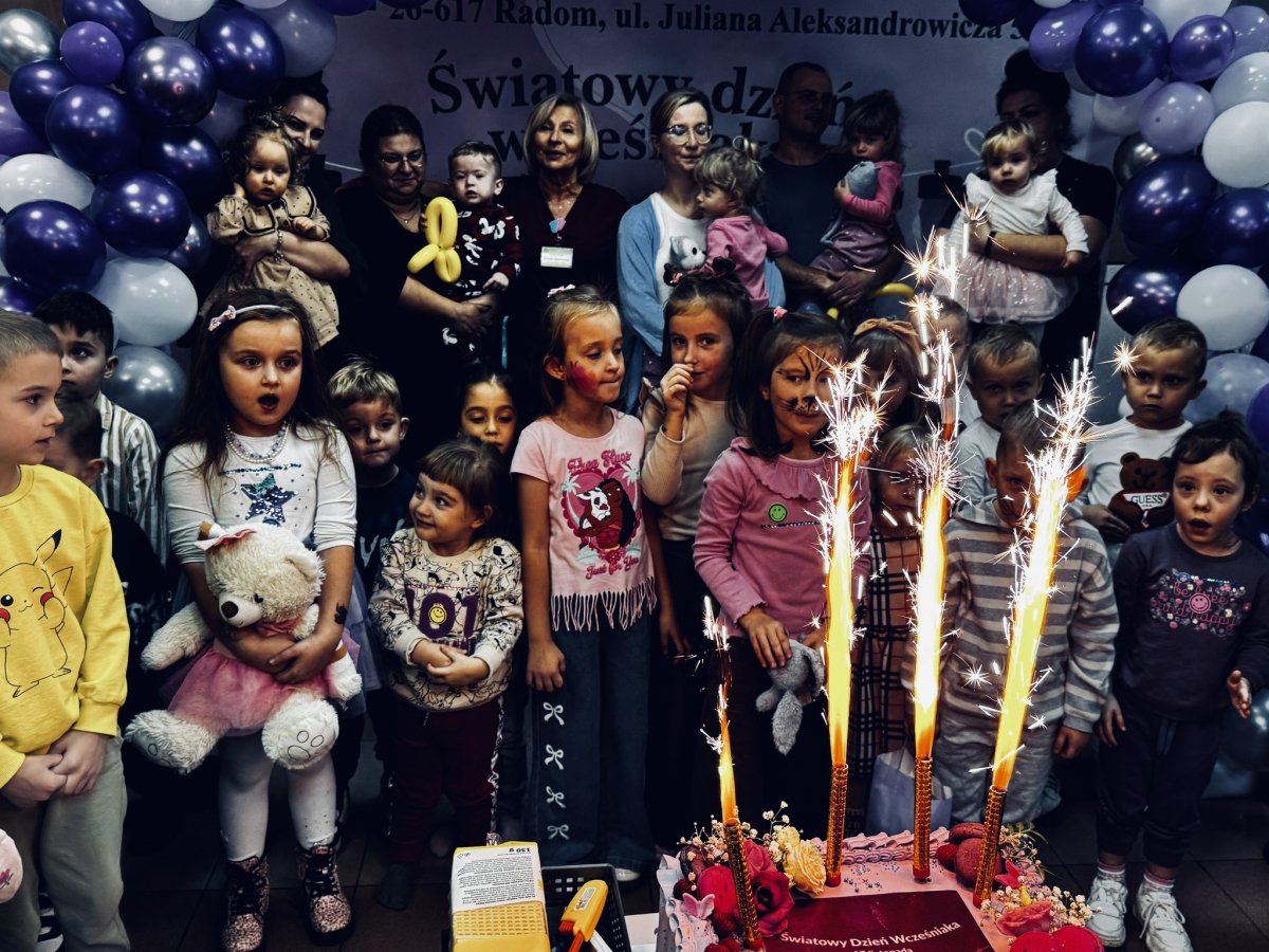 Światowy Dzień Wcześniaka. Najmniejsze dziecko urodzone w RSS ważyło 450 g!