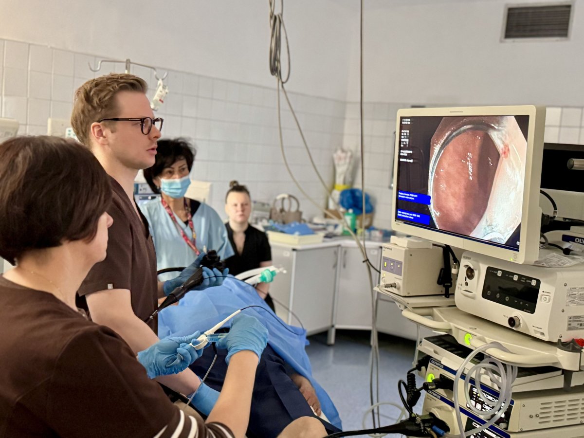 Pierwszy taki zabieg endoskopowy w Radomiu. Wykonano go w Mazowieckim Szpitalu Specjalistycznym na Józefowie