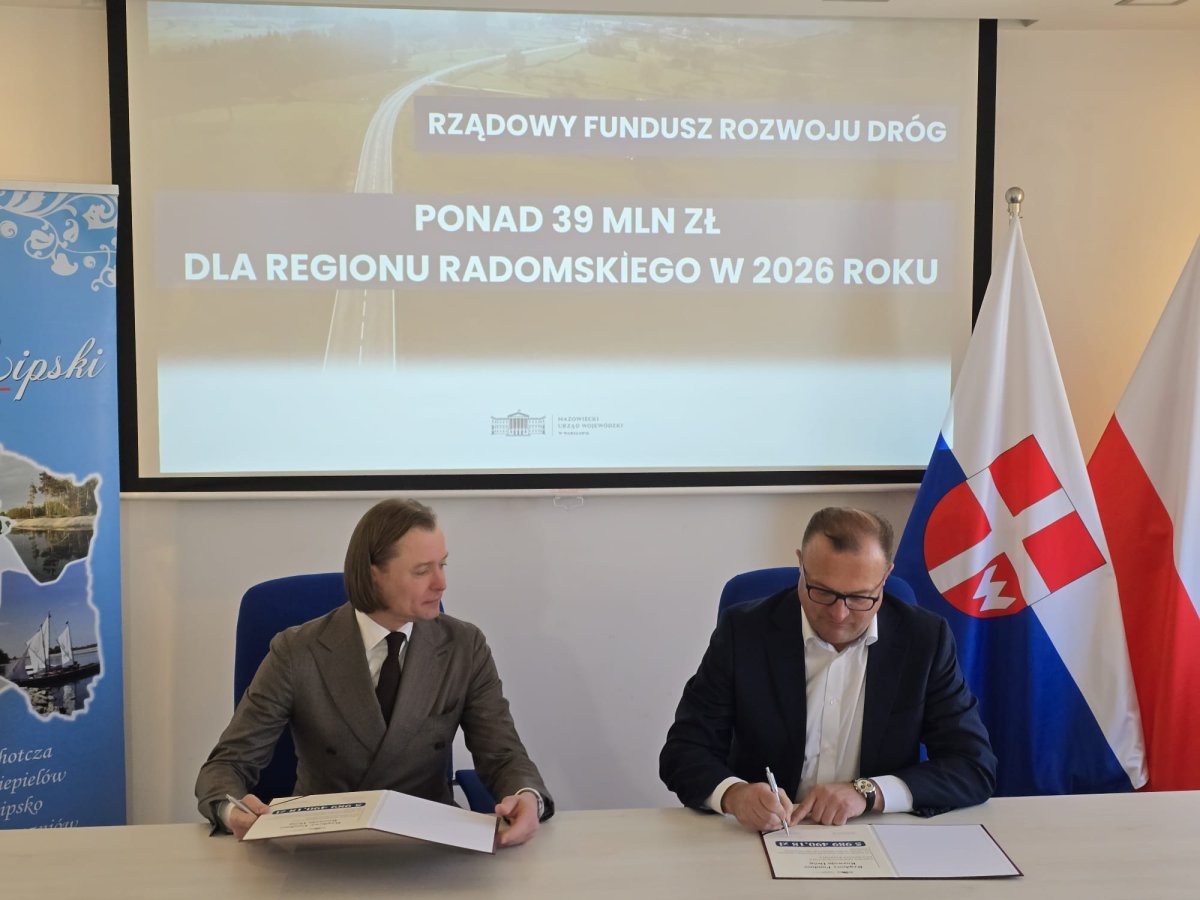 Ulica Perzanowskiej zostanie przebudowana. Wojewoda mazowiecki przekazał miastu na ten cel prawie 6 mln zł