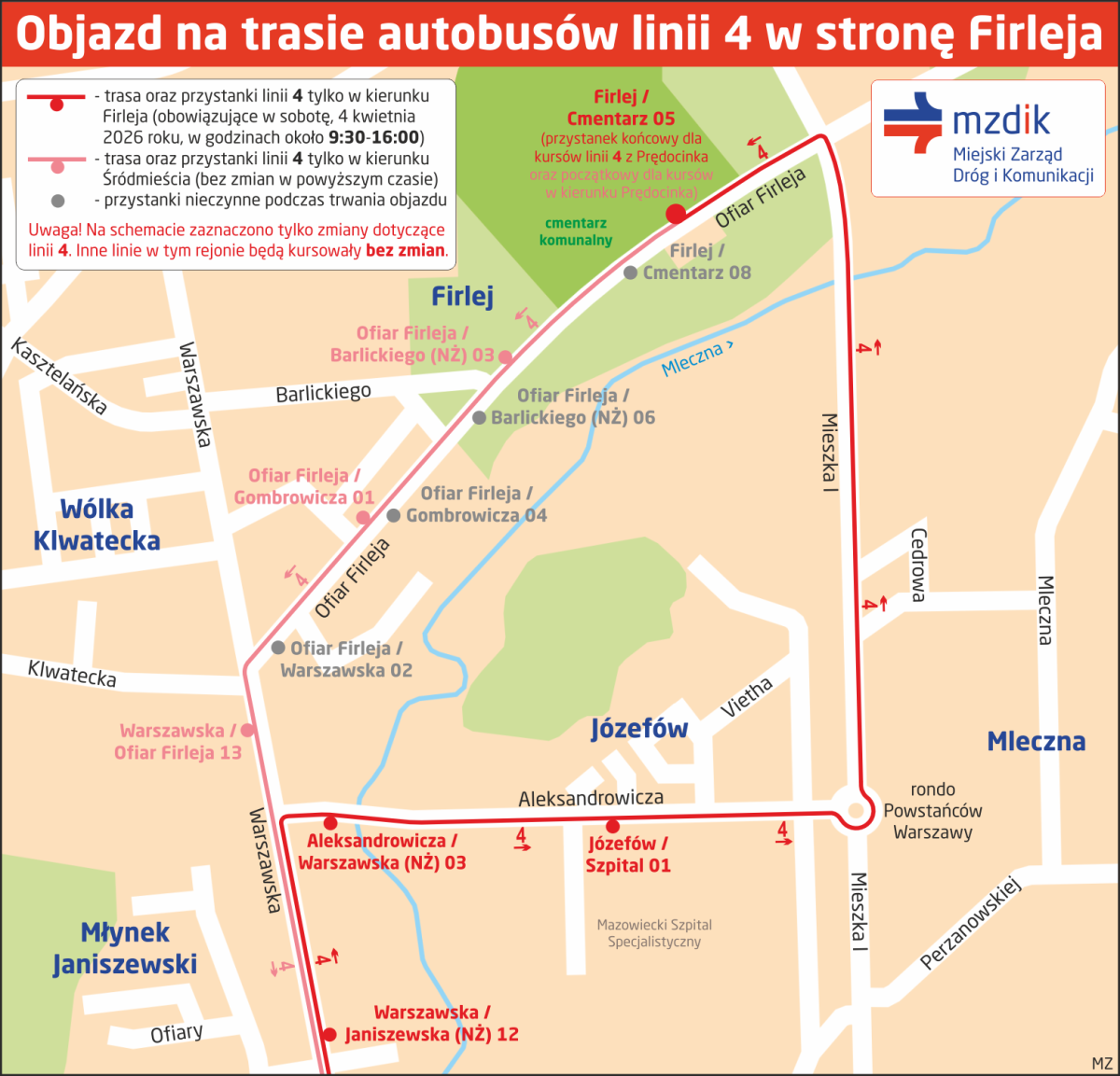 Komunikacja miejska w Wielkanoc. Jak będą jeździć autobusy?