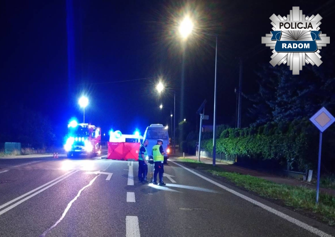 35-latek zginął po potrąceniu busem w Sławnie. Policjanci wyjaśniają okoliczności tragicznego wypadku