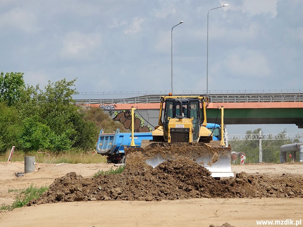 Powstaje kilometrowy odcinek trasy NS między Andersa a Energetyków. Usprawni ruch w tym rejonie miasta