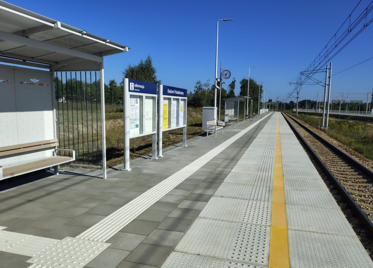 Radom Południowy gotowy. Od niedzieli będzie się tu zatrzymywać 66 pociągów nie tylko regionalnych