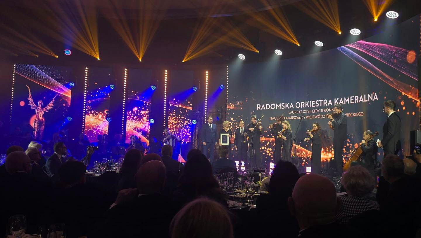 Radomska Orkiestra Kameralna otrzymała Nagrodę Marszałka Województwa Mazowieckiego